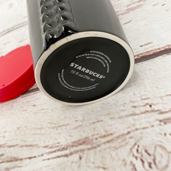 STARBUCKS Black and Red Studded Grande Tumbler - Picture 5 of 5